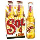 Sol Cerveza 4 x 330ml