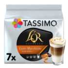 Tassimo L'OR Caramel Latte Macchiato Coffee Pods 7 per pack