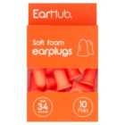 EarHub Premium Soft Orange Foam Earplugs 10 per pack