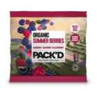 PACK'D Organic Summer Berry Blend 300g
