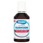 Wisdom Chlorhexidine Clean Mint Antibacterial Mouthwash 300ml