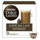 Nescafe Dolce Gusto Cafe Au Lait Intenso Coffee Pods x 16 160g