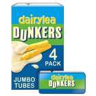 Dairylea Dunkers Jumbo Tubes Snacks 4 x 41g