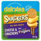Dairylea Snackers Cheese Snacks & Cadbury Mini Fingers 67.5g
