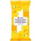 Ocado Antibacterial Multi Surface Citrus Wipes 120 per pack