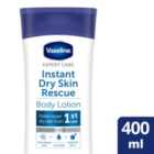 Vaseline Instant Dry Skin Rescue Body Lotion 400ml