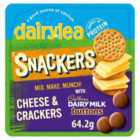 Dairylea Snackers Cheese Snacks & Cadbury Dairy Milk Giant Buttons 64.2g