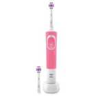 Oral-B Vitality Plus Electric Toothbrush Designed By Braun - Pink