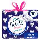 Lil-Lets Teens Ultra Towels Night 10 per pack