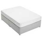 M&S Percale Fitted Sheet, Single-King Size, White