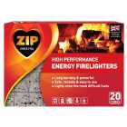 ZIP High Performance Firelighters Block 20 per pack