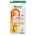 Garnier Skinactive Vitamin C Ampoule Sheet Mask Pineapple 15g