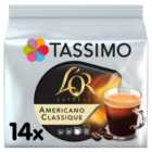 Tassimo L'OR Americano Classique Coffee Pods x14 116.2g