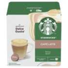 Starbucks Dolce Gusto Caffe Latte 12 Pods 121.2g