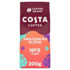 Costa Intensely Dark Amazonian Blend Coffee Beans 200g
