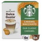Starbucks Caramel Macchiato by Nescafe Dolce Gusto Coffee Pods x 12 127.8g