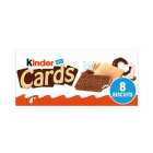 Kinder Cards Chocolate and Milk Wafer Biscuit Multipack 102.4g