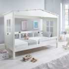 Mento White Wooden Treehouse Bed