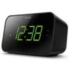 Philips Big Display Clock Radio & Alarm - Black