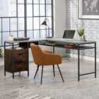 Teknik Home Office Market L-Shaped Desk - Rich Walnut Finish