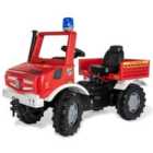 Mercedes Unimog Kids Ride On Fire and Rescue Truck