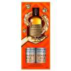 Monkey Shoulder Scotch Whisky with Fever-Tree Ginger Ale Mixer Sharer Pack 20cl
