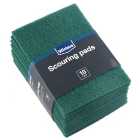 Green Scouring Pads - Pack of 10