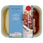 Waitrose Classics Liver & Bacon for 1, 450g