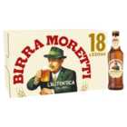 Birra Moretti Lager Beer Bottles 18 x 330ml