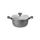 Prestige Earthpot Recycled Non-Stick 28cm/7.5L Stock Pot with Glass Lid