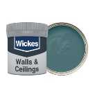Wickes Vinyl Matt Emulsion Paint Tester Pot - Prussian Green No.841 - 50ml