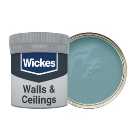 Wickes Vinyl Matt Emulsion Paint Tester Pot - Ostrich Egg Blue No.936 - 50ml