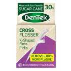 DenTek Plant Based Dental Cross Flossers 30 per pack