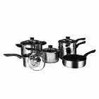 Essentials By Premier 6 Piece Stainless Steel Non-stick Cookware Set