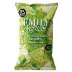 Emily Veg Thins Sour Cream & Onion Sharing Bag 80g