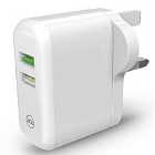 MIXX PD Wall Charger 2 Port 18W for Apple - White