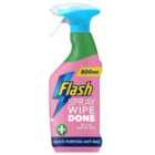 Flash Spray Wipe Done Antibacterial Cleaning Spray Wild Berries 800ml