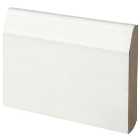 Wickes Chamfered / Bullnose White MDF Skirting - 14.5 x 94 x 4200mm