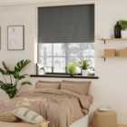 Luna Grey Blackout and Pollen Reducing Double Roller Blind