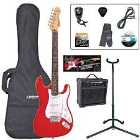 Encore E6 Electric Guitar Outfit - Red