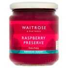 Waitrose Reduced Sugar Raspberry Preserve, 310g