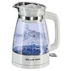 Russell Hobbs 26081 1.7L Classic Glass Jug Kettle - White