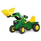 John Deere 6210R Kids Ride On Tractor with Frontloader and Pneumatic Tyres