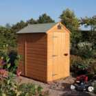 Rowlinson 4ft x 6ft Security Wooden Apex Garden Shed