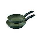Prestige Eco Recycled and Recyclable Plant Based Non-Stick Aluminium Frying Pan Set