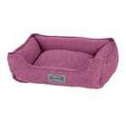 Scruffs Manhattan Medium Box Pet Bed - Purple