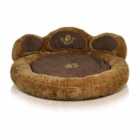 Scruffs Grizzly Bear Large Pet Bed - Brown