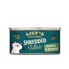 Lily's Kitchen Shredded Fillets Chicken & Mussels in Broth Wet Cat Food 70g