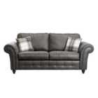 Oakland Soft Faux Leather 3 Seater Sofa