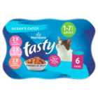 Morrisons Cat Food Fish Chunks In Jelly 6 x 400g